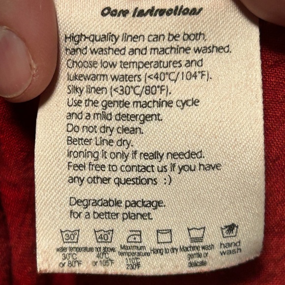 YLANG 15 | MAXI LACE-UP LINEN DRESS - Picture 5 of 9